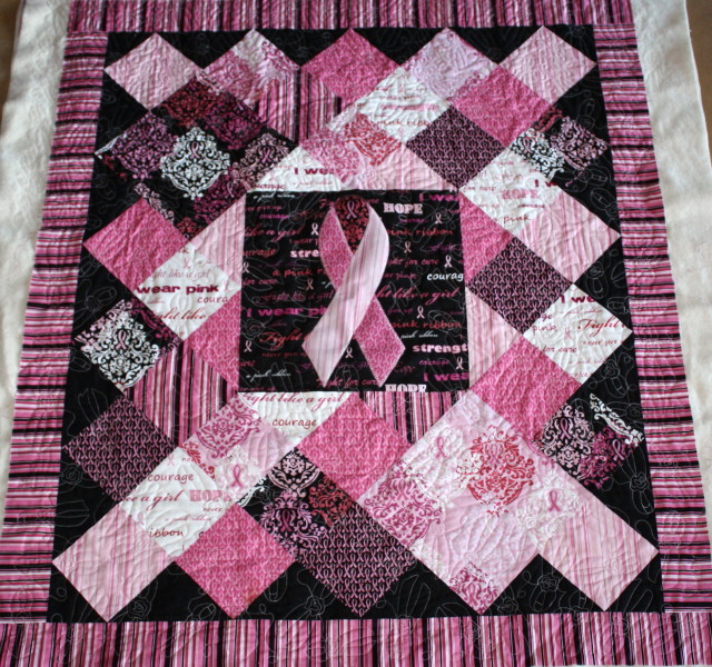 Breast Cancer Quilt