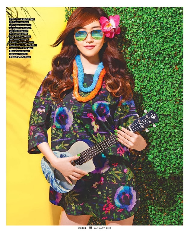 Kim Haily Metro Magazine Photoshoot January 2014 By Rxandy Capinpin Magazine Photoshoot