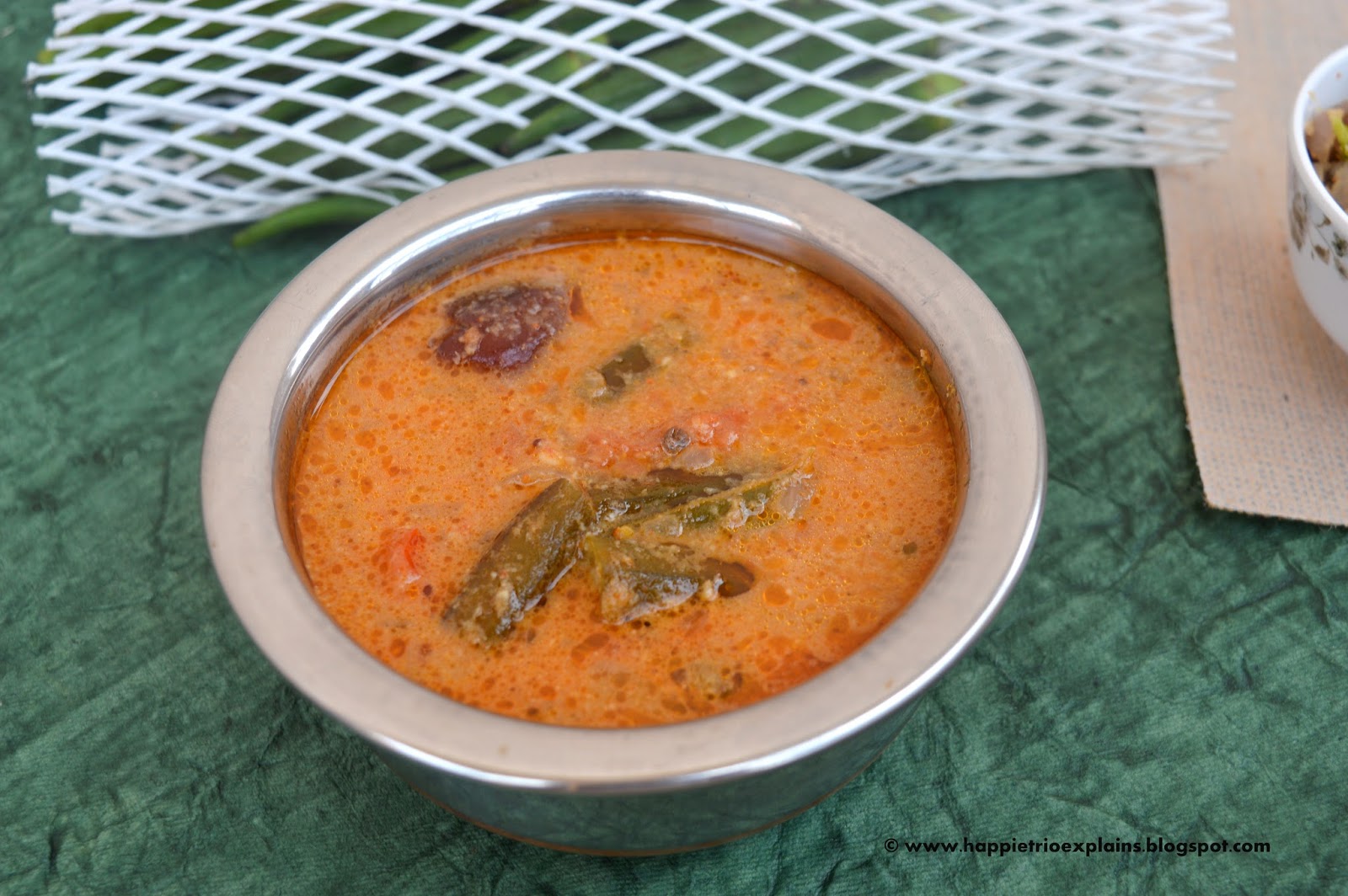 Lady's finger Puli kulambu Vendakai Puli kuzhambu Cook with Sharmila