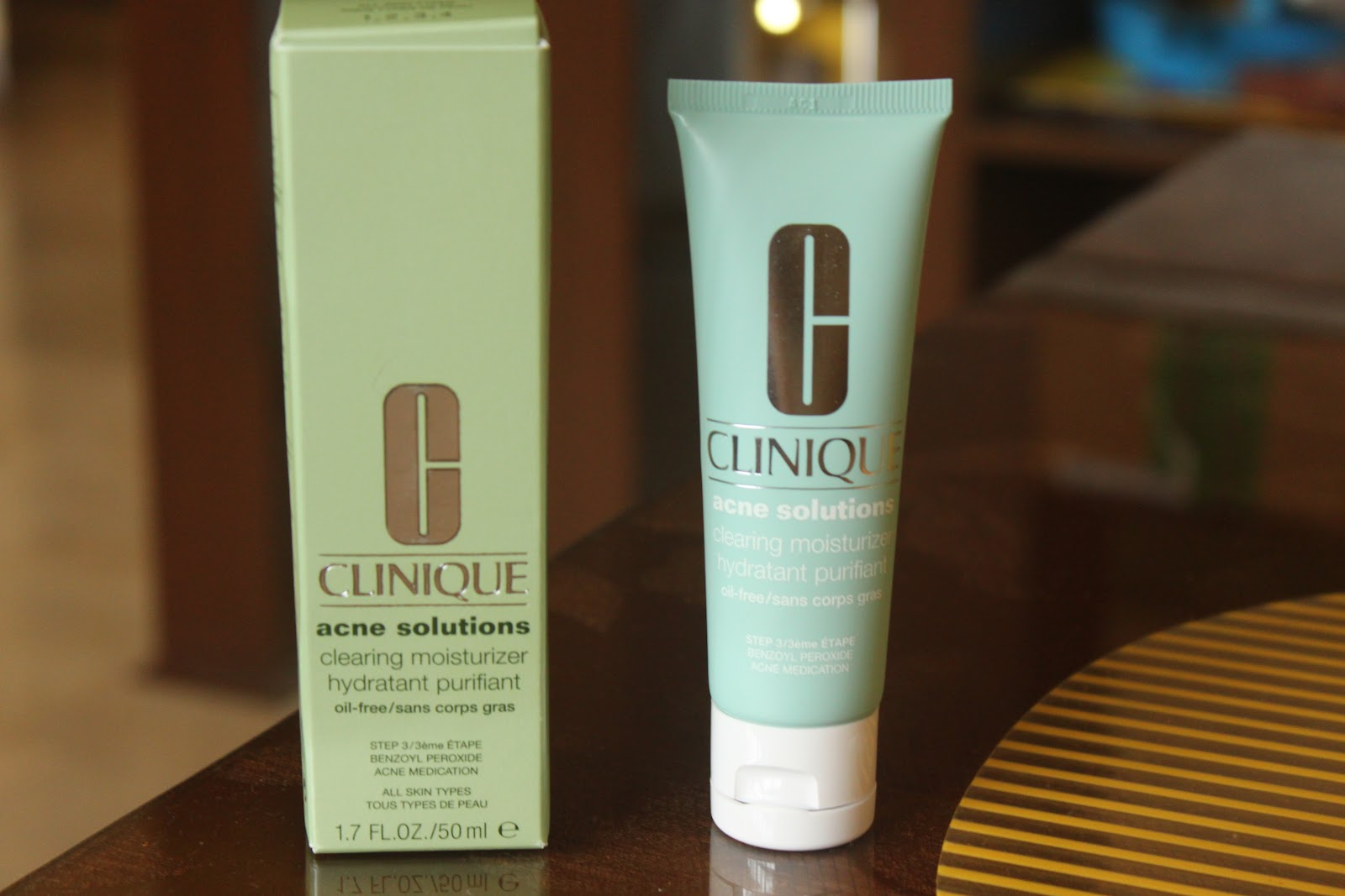 CLINIQUE Acne Solutions Clarifying Lotion and Clearing Moisturizer