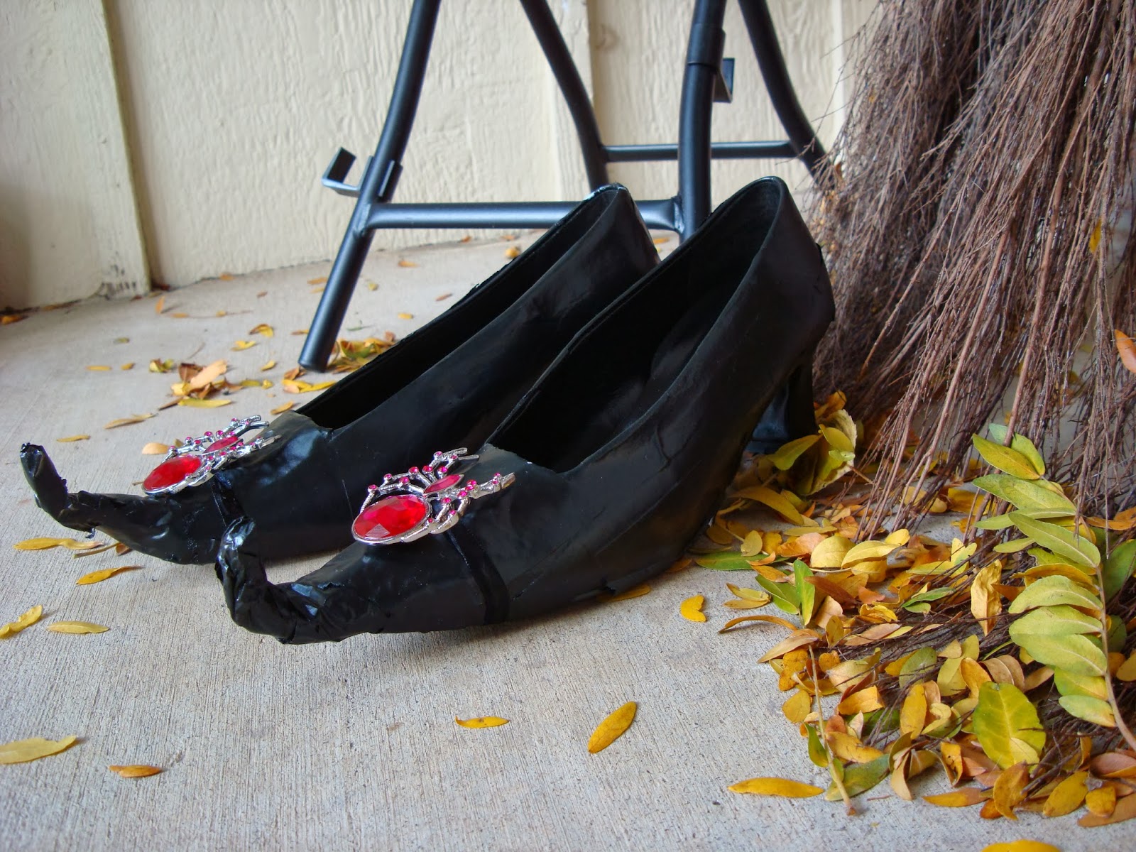 All My Great Ideas Are Really From Pinterest DIY Witch Shoes