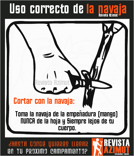 Uso Correcto de la Navaja Revista Azimut