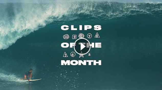 Pipeline Steals the Show in January s Clips of the Month Reel SURFER
