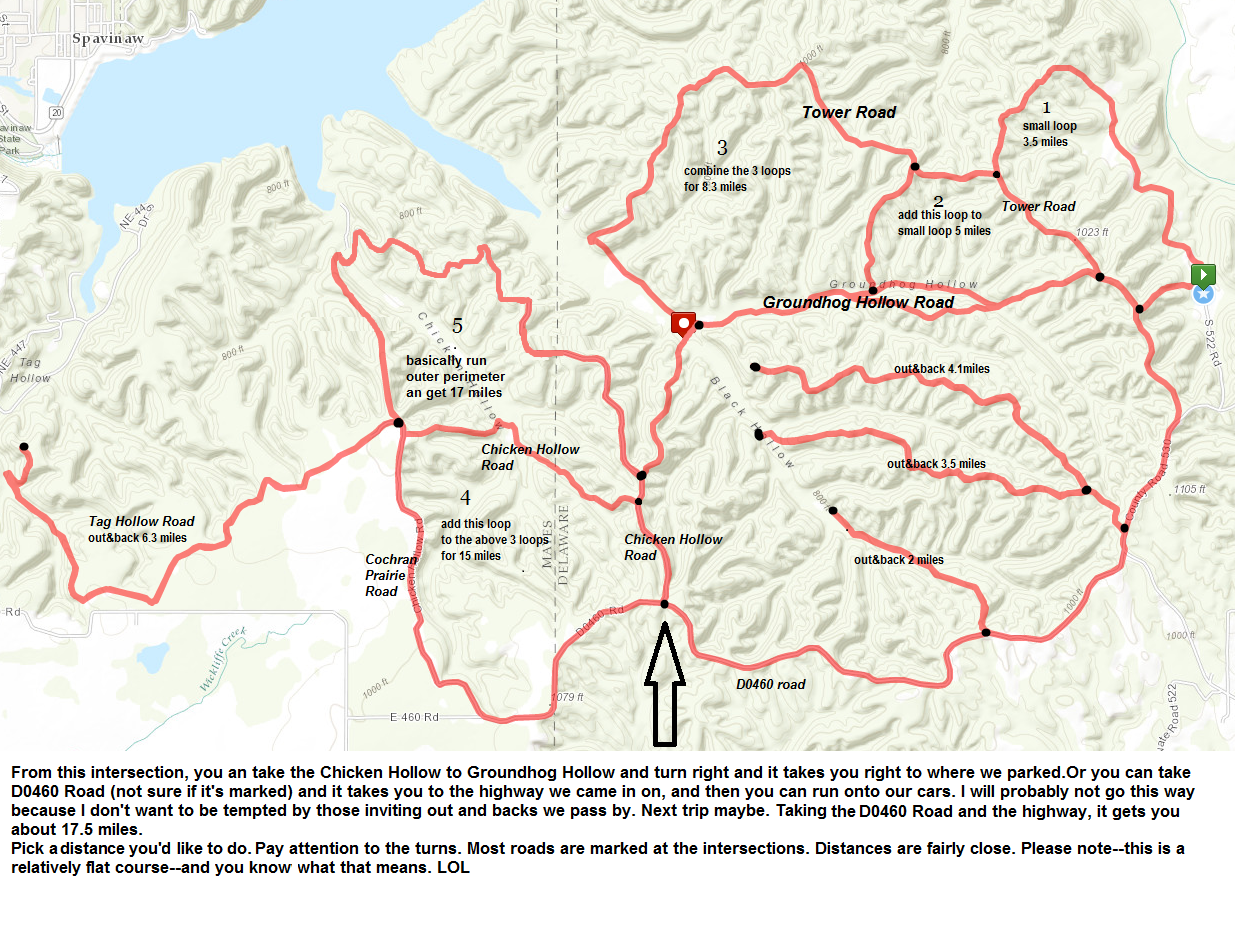 miles to go before I sleep.... 11 trail runners tackle Spavinaw WMA