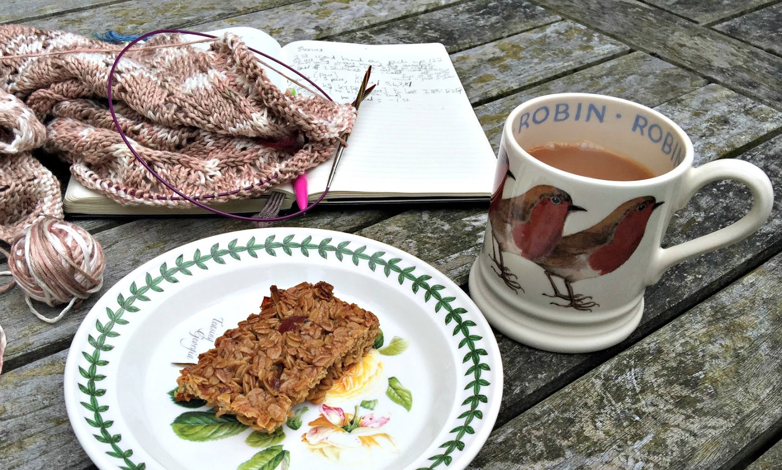 just saying Marmalade flapjacks