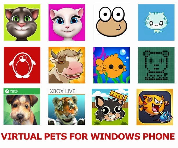 Download Virtual Pets for Windows Phone from Windows App Store