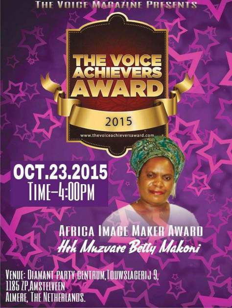 Image of Africa Maker-The Voice Achievers Award
