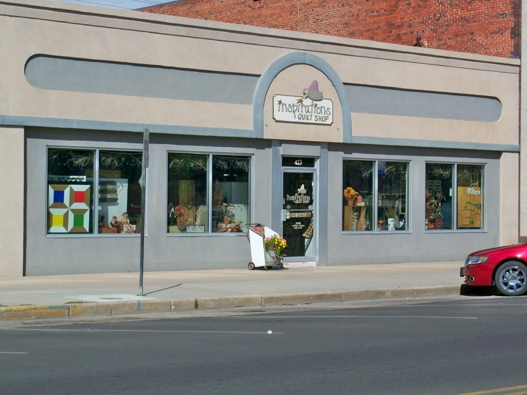 County Barn Quilts in Colorado 10.) 'Spools' 423 Main St