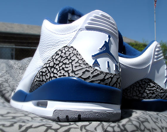 The SneakerBreed: Ai Jordan Retro III 3 "true Blue" release