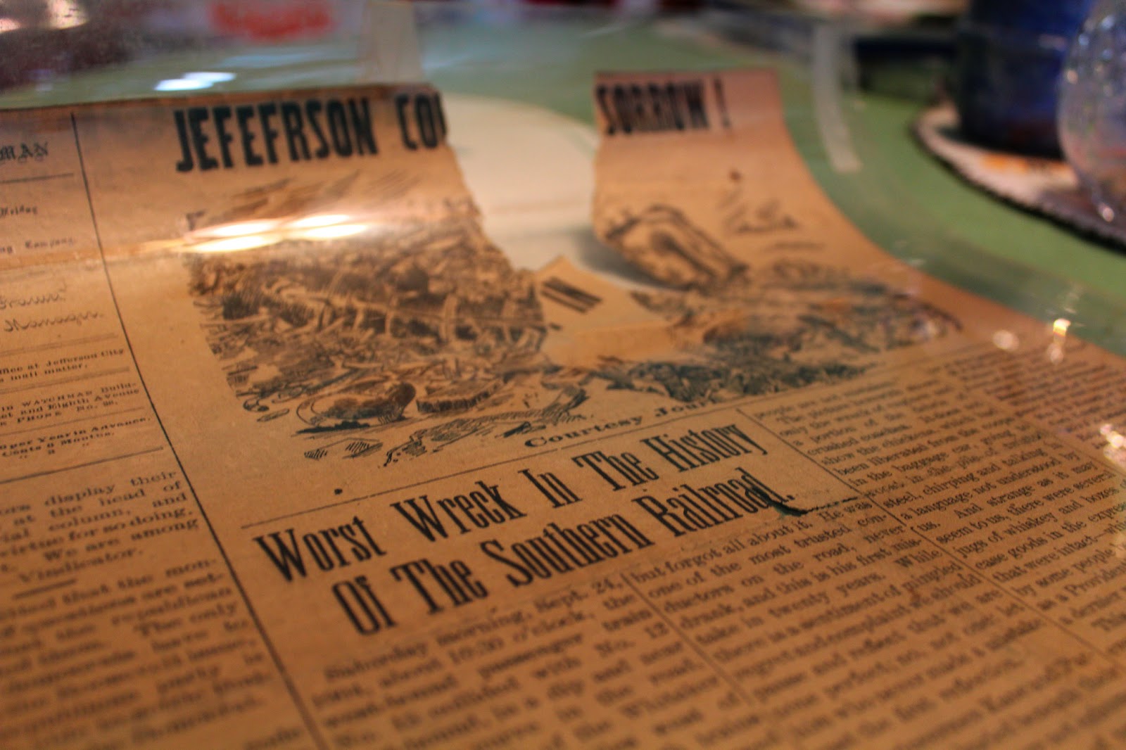 LB Photography 1904 New Market Train Wreck