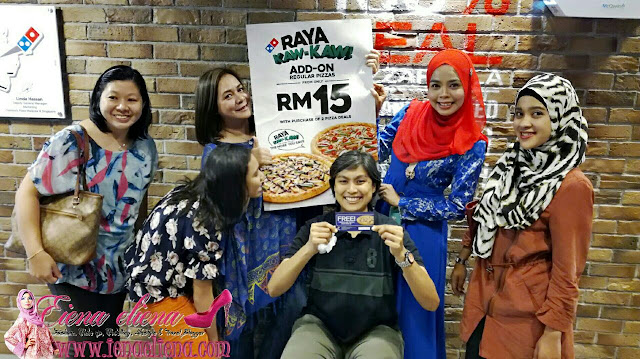 Promosi Raya Kaw Kaw Bersama Dominos