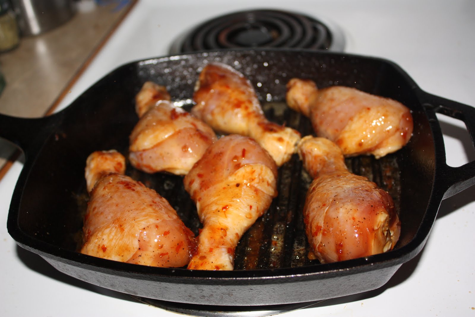 A Touch of This. A Splash of That. Thai Sweet Chili Drumsticks and