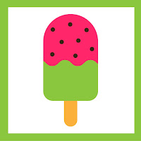 Summer matching game - free printable