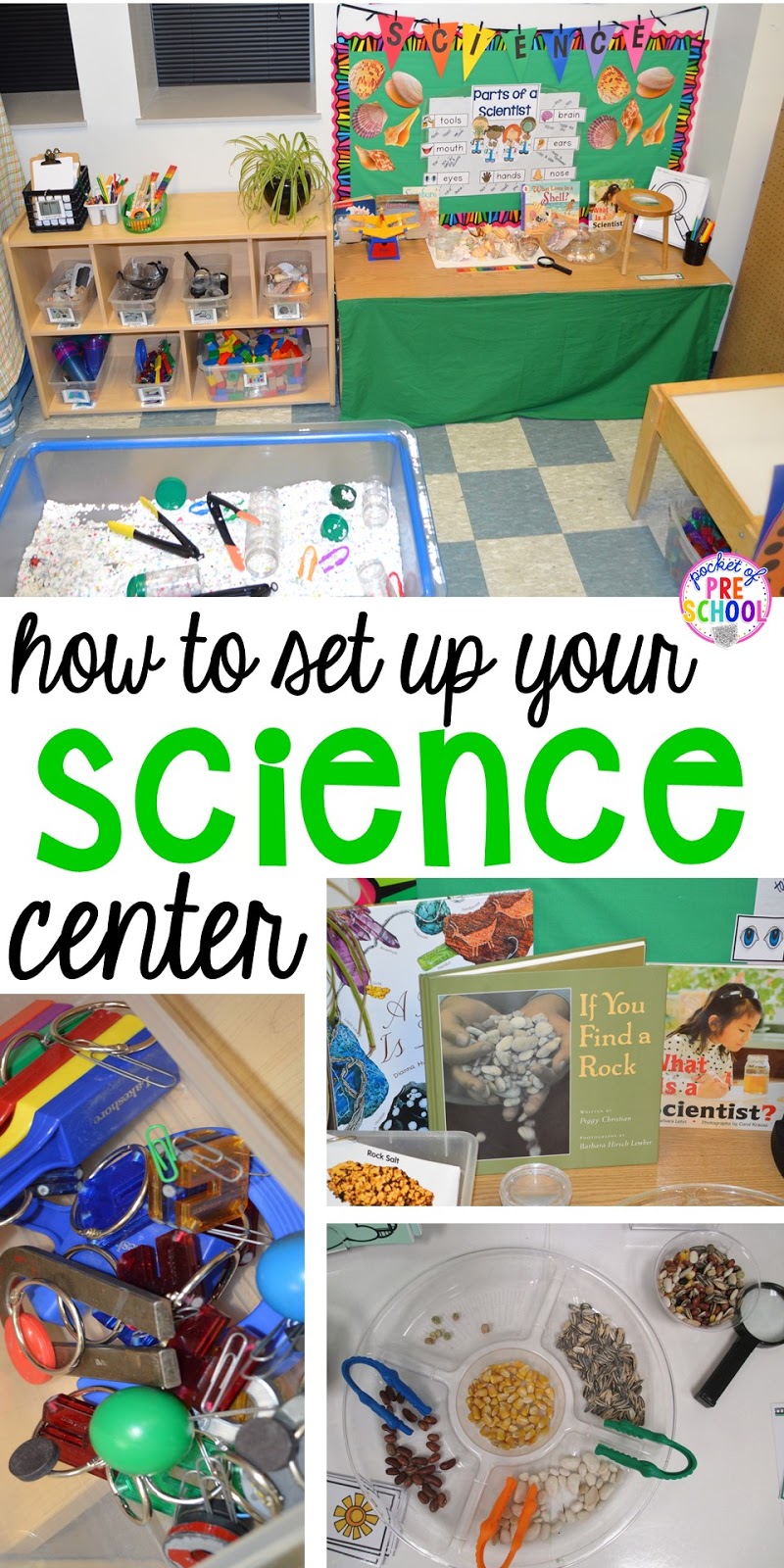 How to set up the Science Center in your Early Childhood Classroom