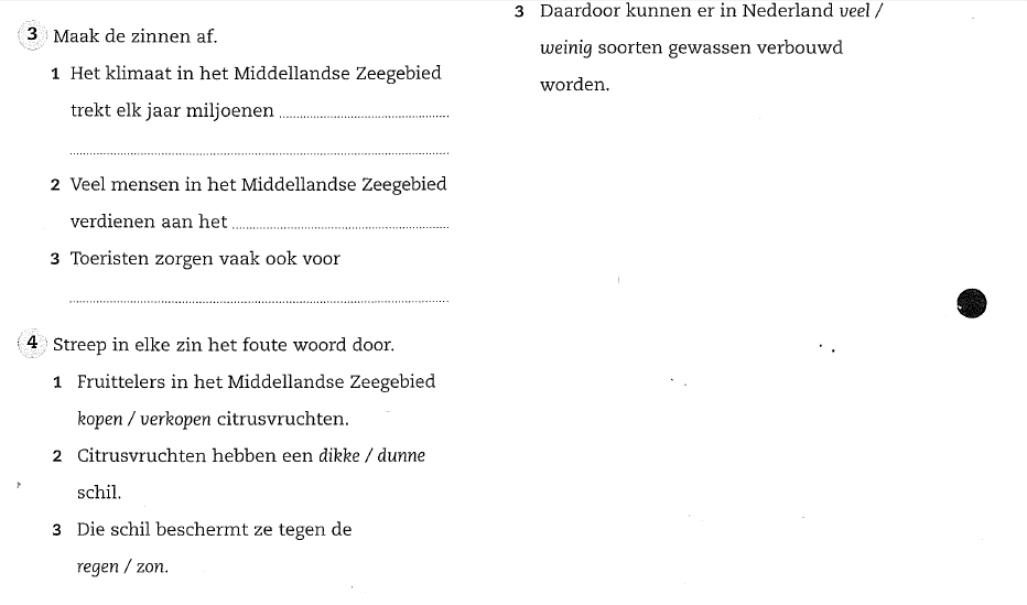 Groep 7 van de Meerbrug: Voorbereiden Aardrijkskunde toets