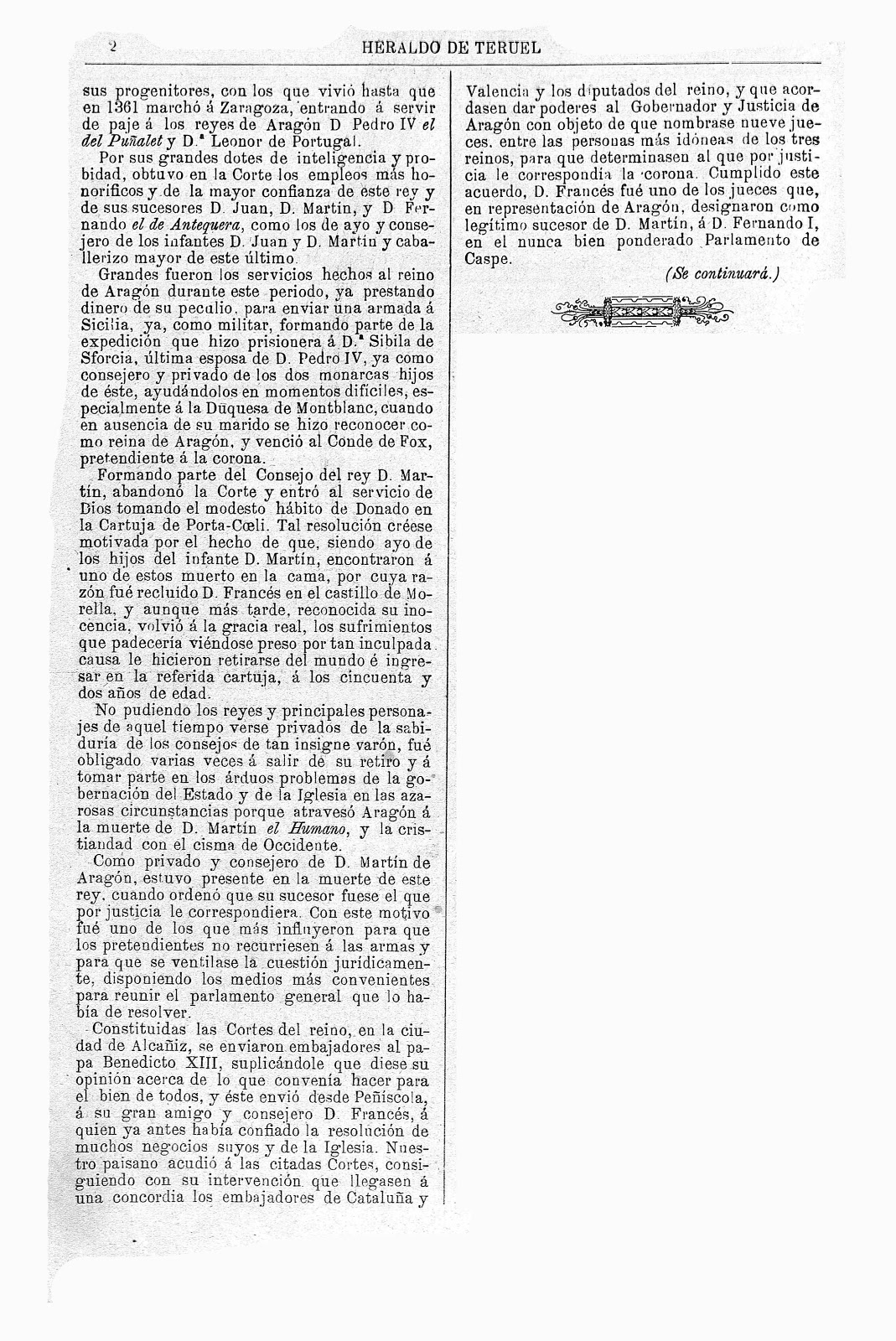 Turoliense El Venerable Francés de Aranda