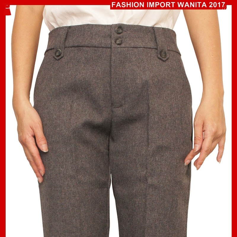 ADR163 Celana Basic Wanita Panjang Kerja Import BMG