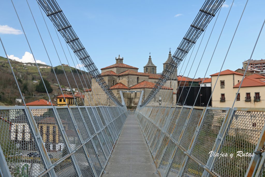 Puente colgante de Cangas del Narcea