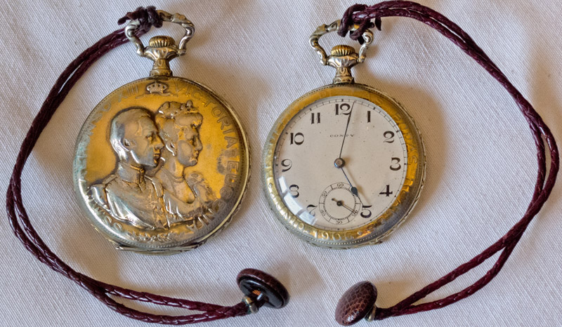Reloj de bolsillo Boda Real de Alfonso XIII y Victoria Eugenia 1906