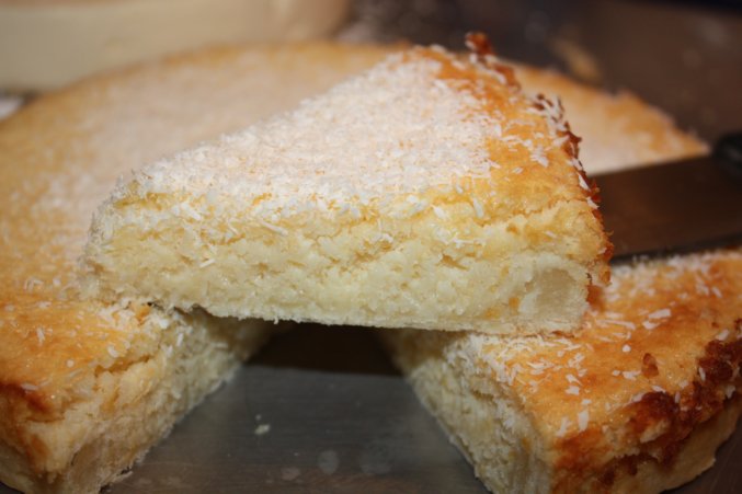 dies´und das und süsse Sachen...: kleine Käsesahnetorte / Kokostarte