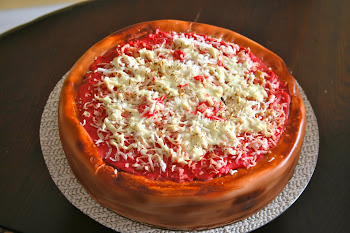 Deep Dish Pizza Cake