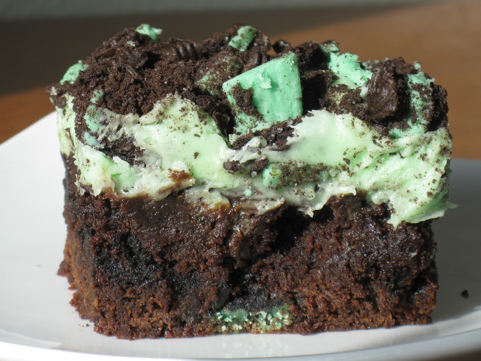 Cardamommy and Coriaunty Mint Oreo Brownies