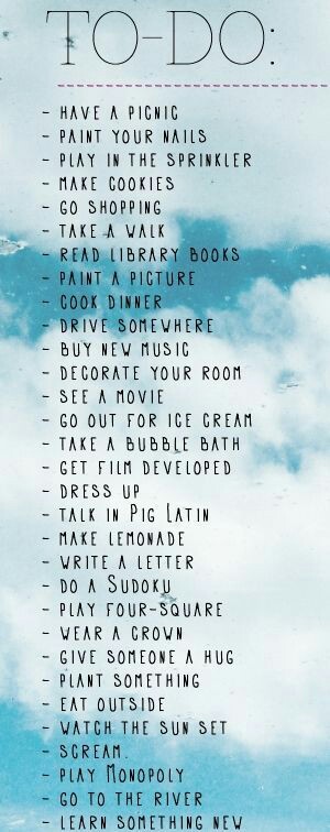 In Every Picture Things To Do When Bored At Home