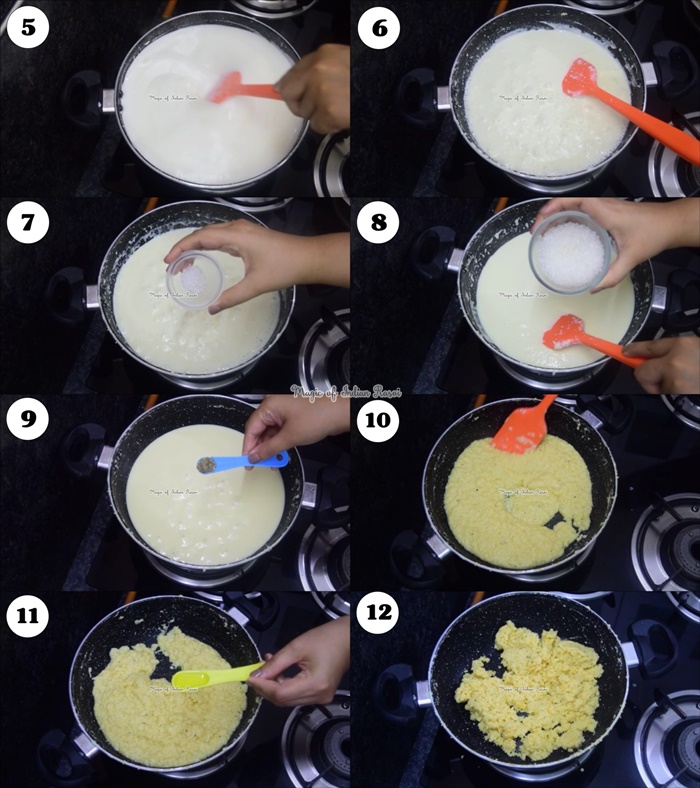 Milk Cake Mithai Recipe - मिल्क केक / कलाकंद मिठाई रेसिपी - Priya R - Magic of Indian Rasoi