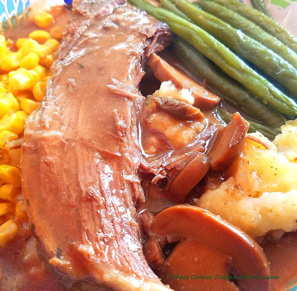 Slow Cooker Beef Marsala What's Cookin' Italian Style Cuisine