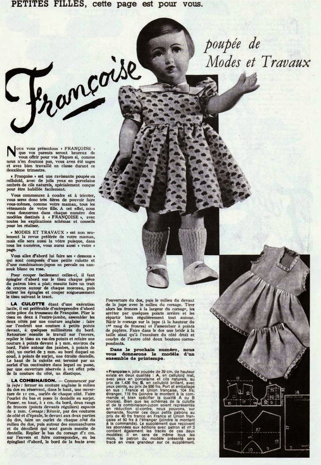 Par amour des poup?�es Modes et Travaux: Histoire de Modes et Travaux