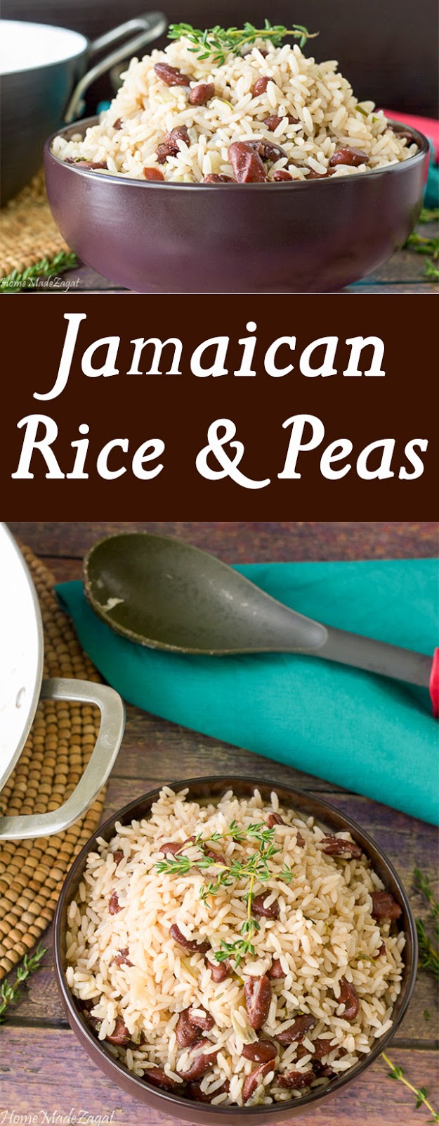 Jamaican Rice and Peas Home Made Zagat