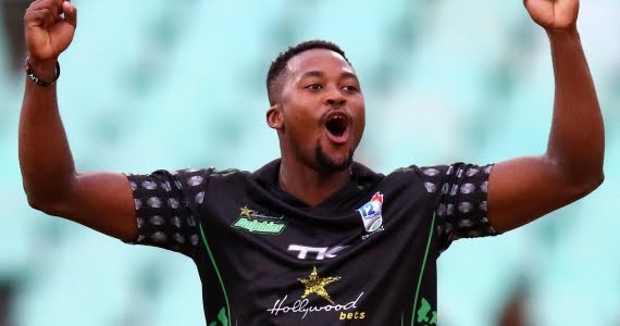 Andile Phehlukwayo (Credit: Anesh Debiky) Andile Phehlukwayo (Credit: Anesh Debiky) - Hollywoodbets Dolphins - Cricket - Ram Slam T20 Challenge