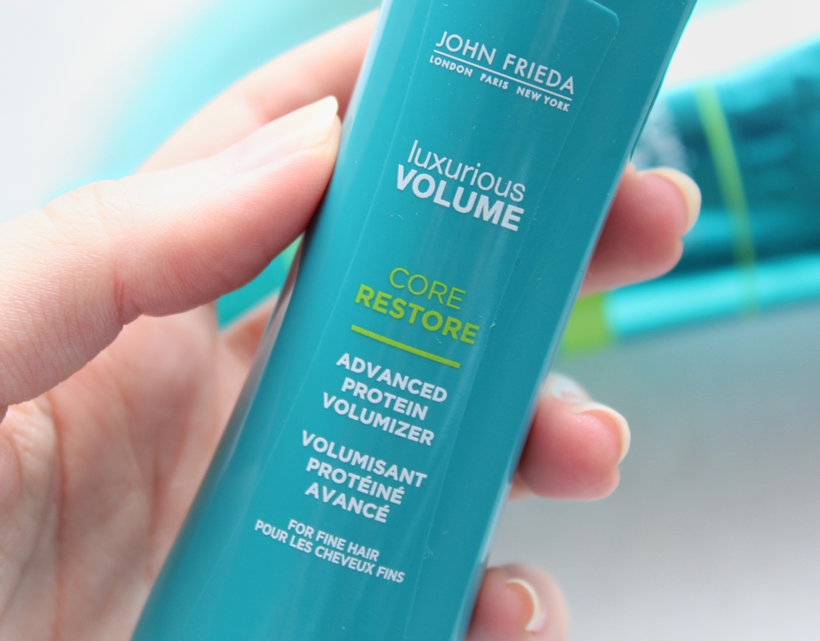 Review John Frieda Luxurious Volume Core Restore Diane Elizabeth