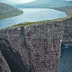 Leitisvatn is a large lake in the Faroe Islands