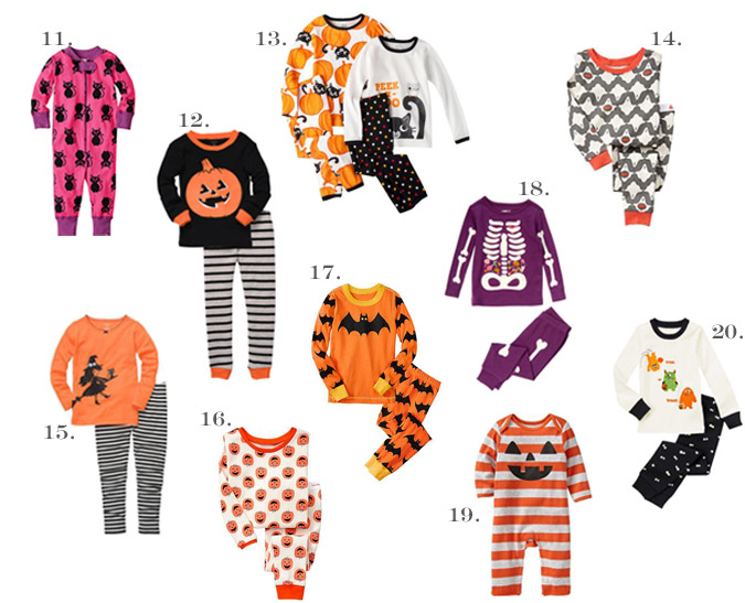 halloween pajamas for kids