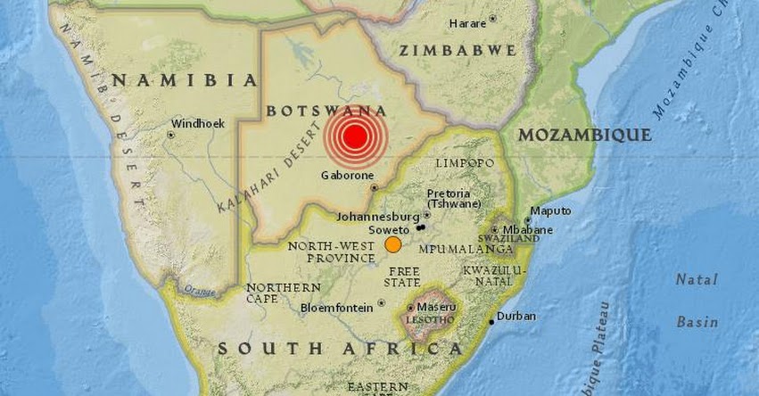 TERREMOTO EN BOTSUANA de 6,5 grados (Hoy Lunes 3 Abril 2017) Sismo Temblor EPICENTRO Moijabana - África Central - En Vivo Twitter - Facebook - USGS TERREMOTO EN BOTSUANA de 6,5 grados (Hoy Lunes 3 Abril 2017) Sismo Temblor EPICENTRO Moijabana - África Central - En Vivo Twitter - Facebook - USGS