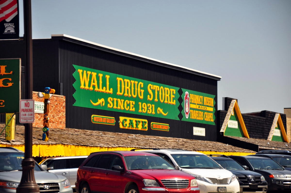 Hitchin' To Go Wall Drug Store, Wall, South Dakota