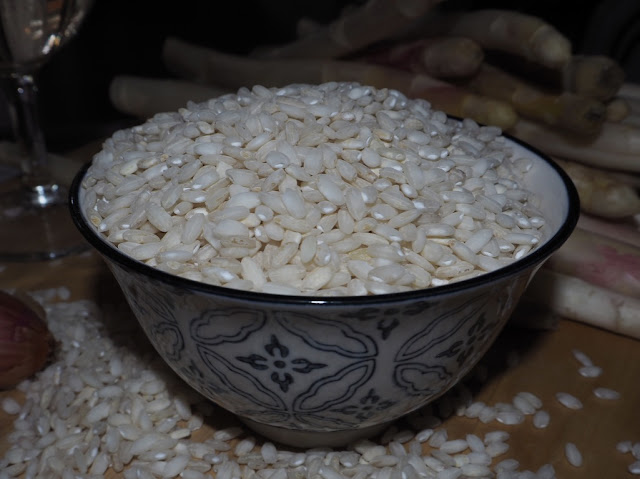 Italské risotto (rizoto) s bílým chřestem  - typ rýže Italské risotto (rizoto) s bílým chřestem - typ rýže