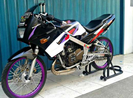 Ninja Thailook - Modifikasi Motor Ninja R Thailook Style Keren