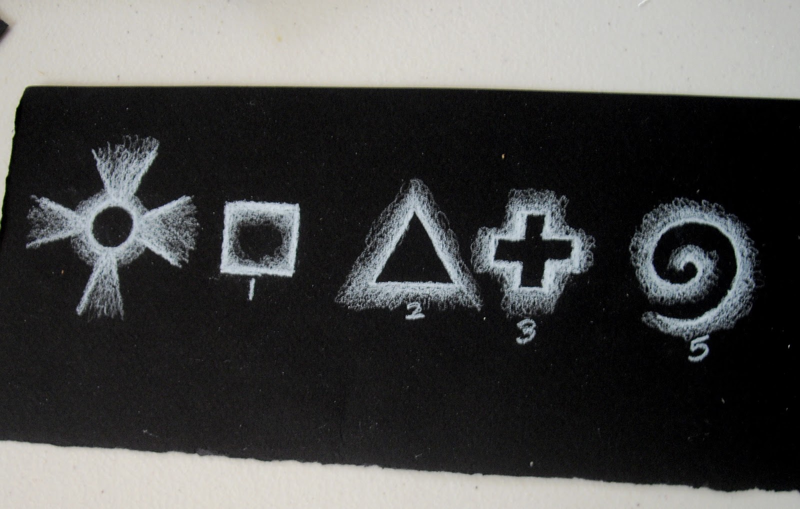 ART FULL MUSINGS Circle Square Triangle Spiral and Equal Distant