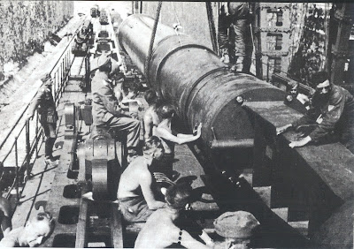Cañón ferroviario Dora Schwerer Gustav railway gun Bajchisarai