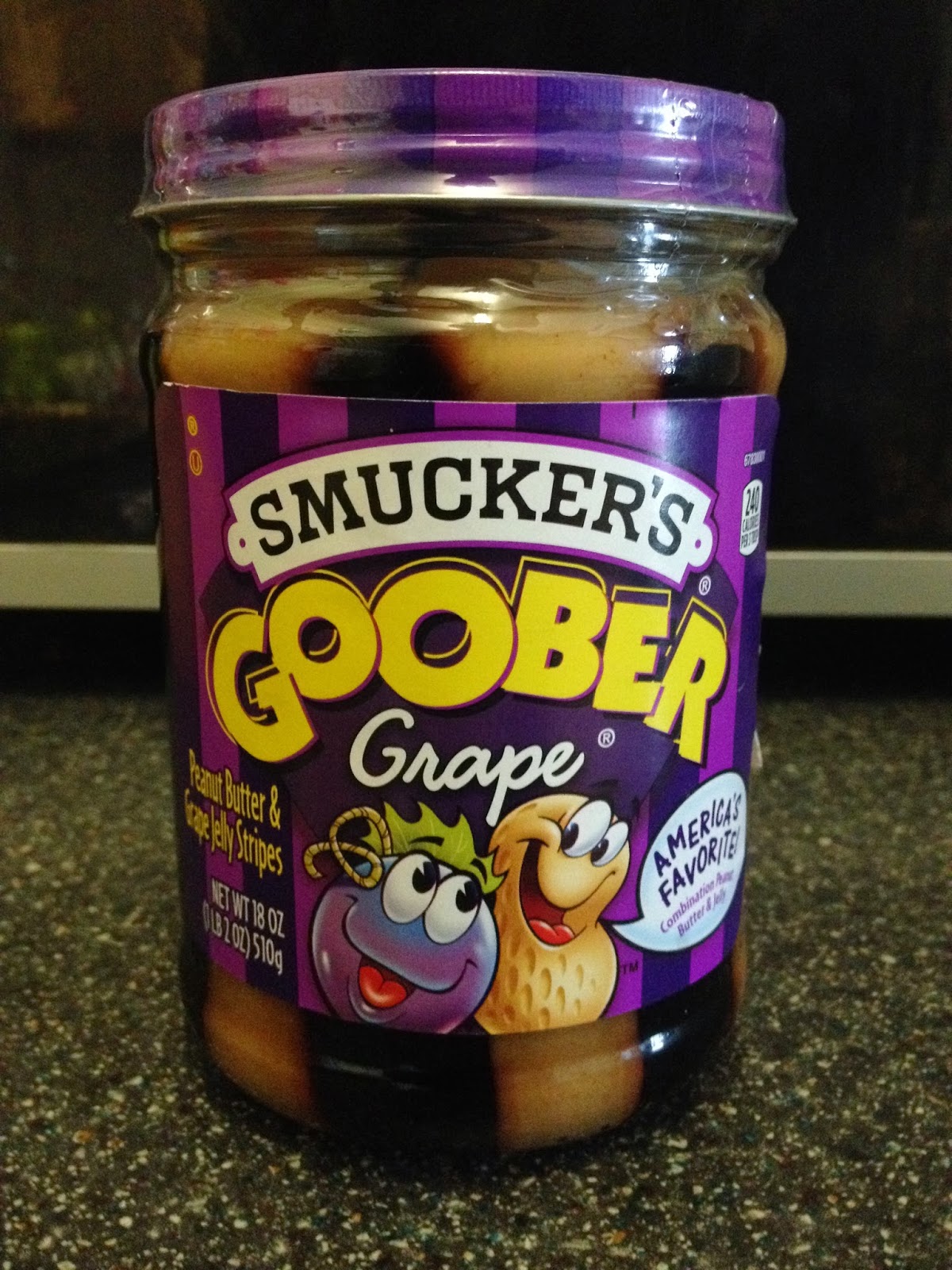 A Review A Day Today's Review Smucker's Goober Grape Peanut Butter & Jelly
