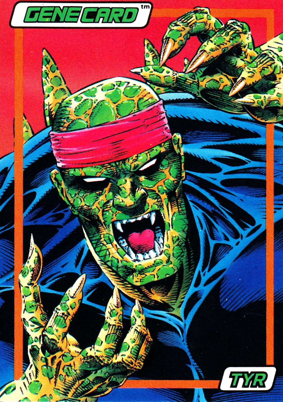 STARLOGGED GEEK MEDIA AGAIN 1993 GENE CARDS 58 (Marvel UK)