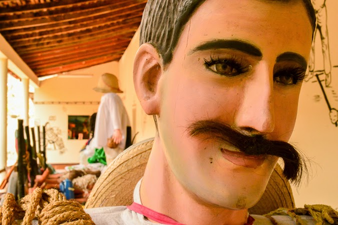 Giant puppets in Nicaragua