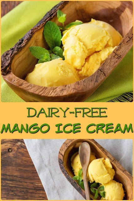dairy-free mango ice cream dairy-free mango ice cream