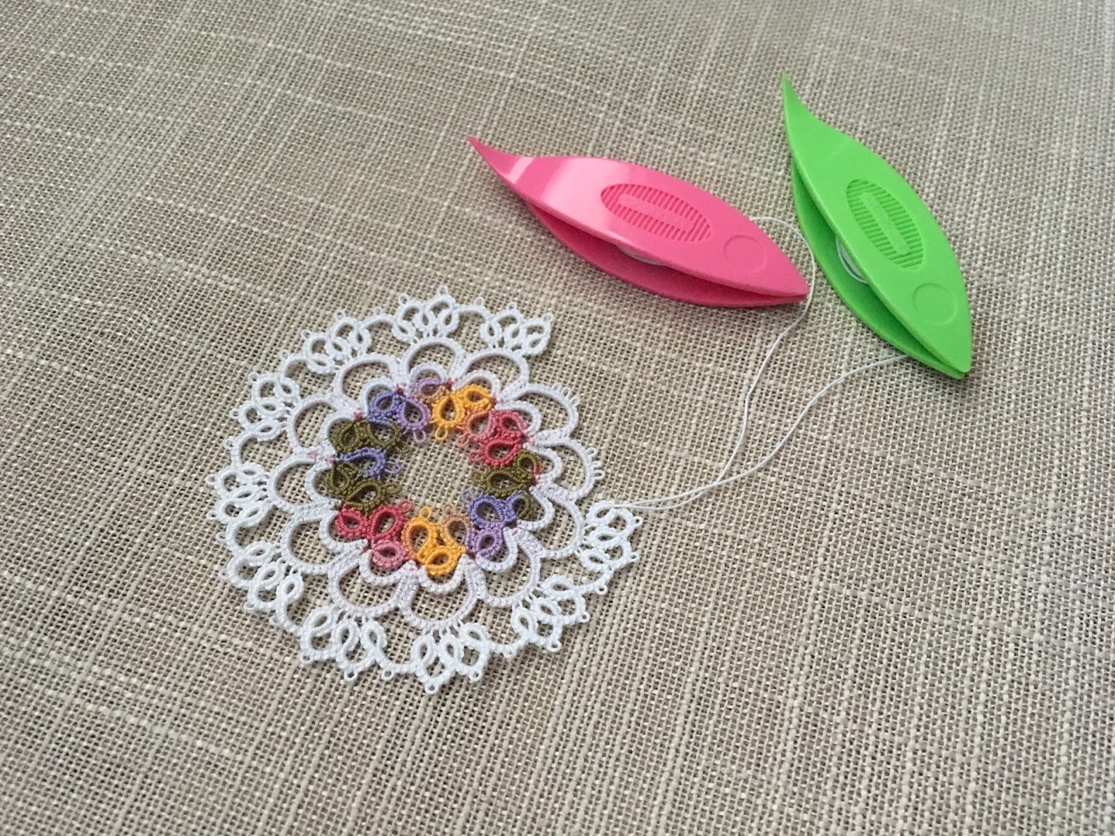 Tatting by the Bay A start