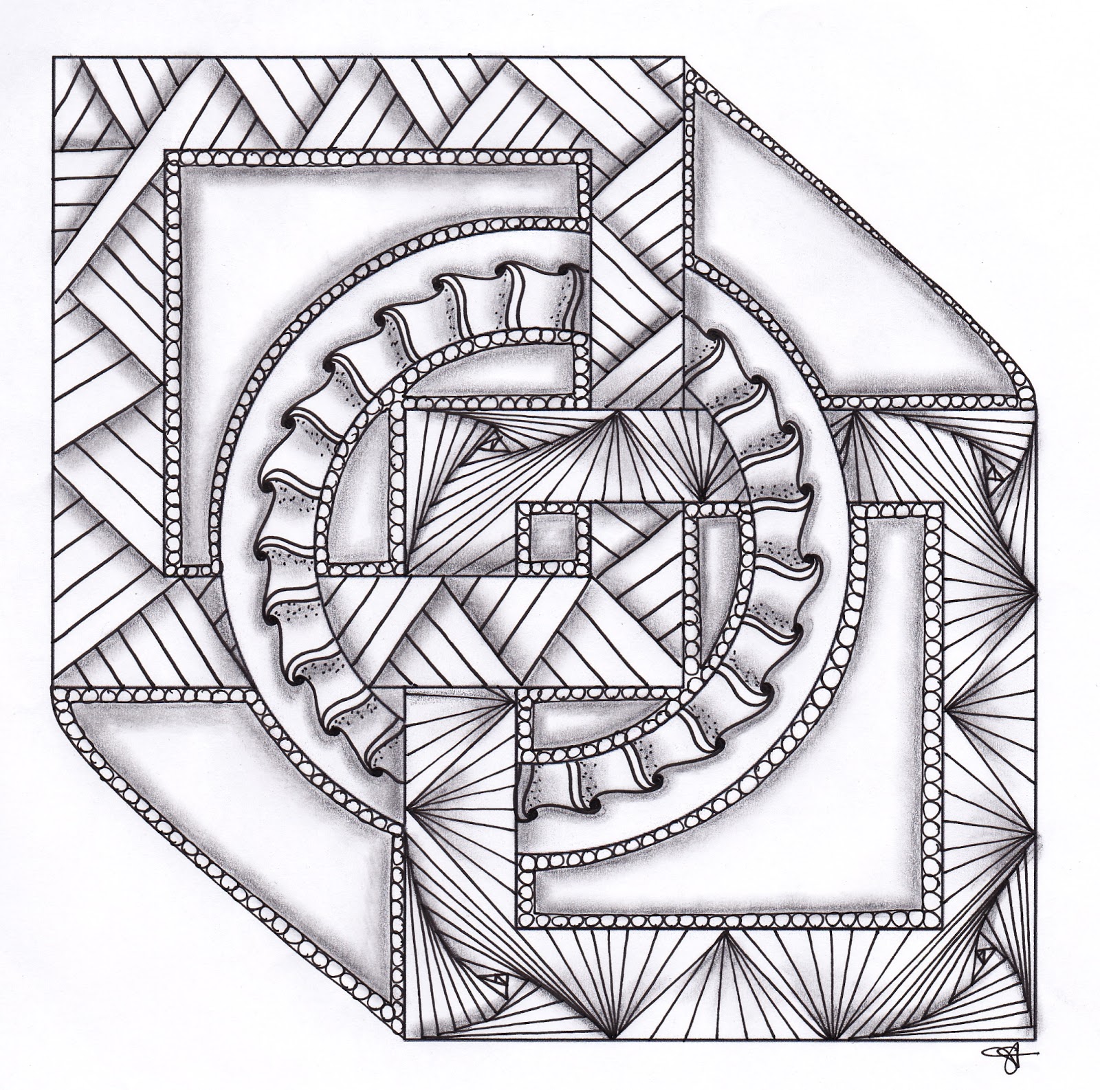 Musings: Mandala Designs and Celtic Knot Challenge #10