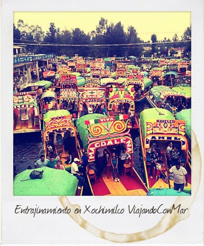 Embarcadero en Xochimilco