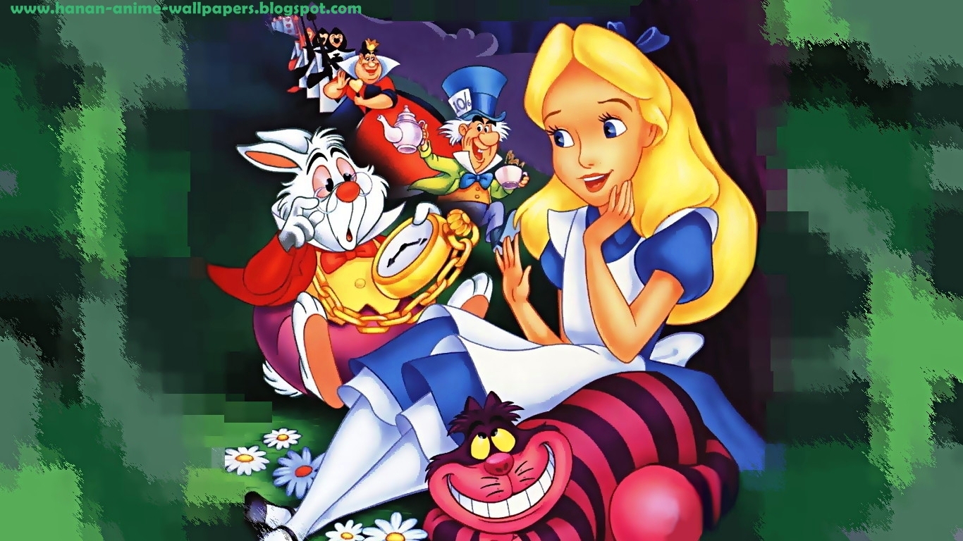 Anime Alice In Wonderland Disney Characters