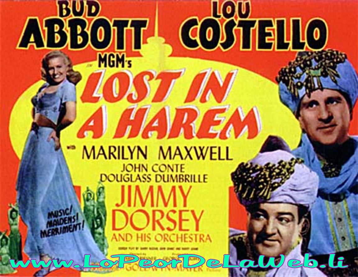 Abbott y Costello Perdidos en un Harén -1944-Lost In A Harem